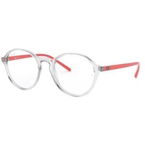 NEW Ray Ban 7173  5950 49 20 145 pink/clear glasses Rx w/case